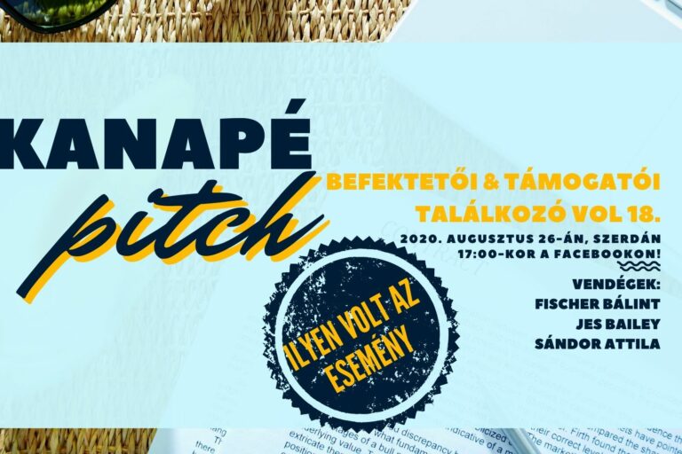 Tőkeportál – Kanapé pitch 08.26..– Esemény cover
