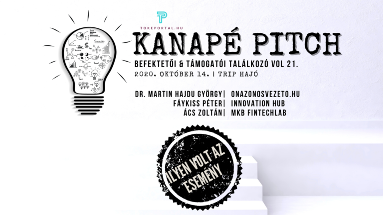 Tőkeportál – Kanapé pitch 10.14.– Esemény cover after