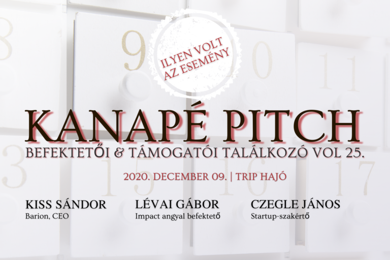 Tőkeportál – Kanapé pitch 12.09..– Esemény cover-ilyen volt
