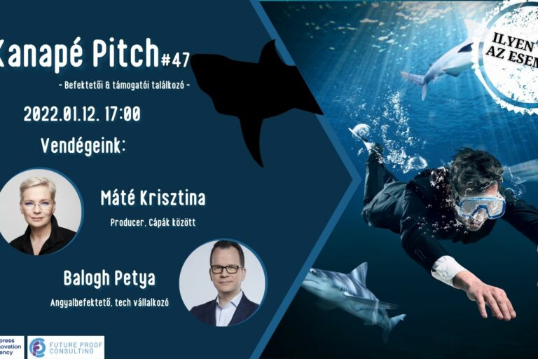 Kanapé Pitch – ilyen volt a 47. epizód Máté Krisztina, Balogh Petya Cápák Között