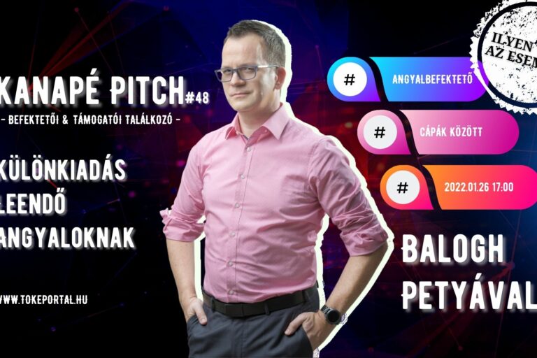 Kanapé Pitch – ilyen volt a 48. epizód Összefoglaló a Kanapé Pitch Különkiadásáról Balogh Petyával a Cápák közöttből